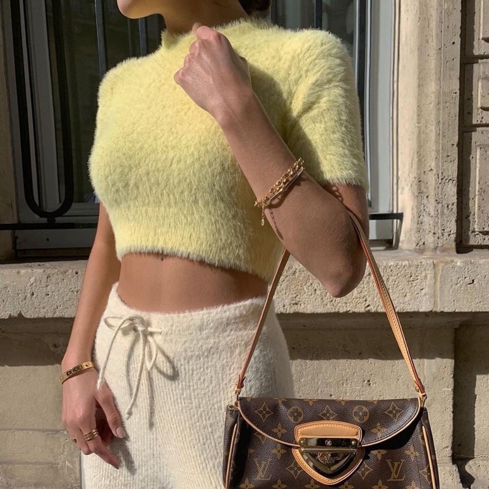 Majorelle Jane Sweater in pale yellow SMALL